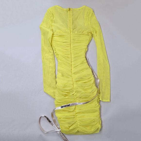 House of CB Yellow Mini Dress - Picture 5 of 9